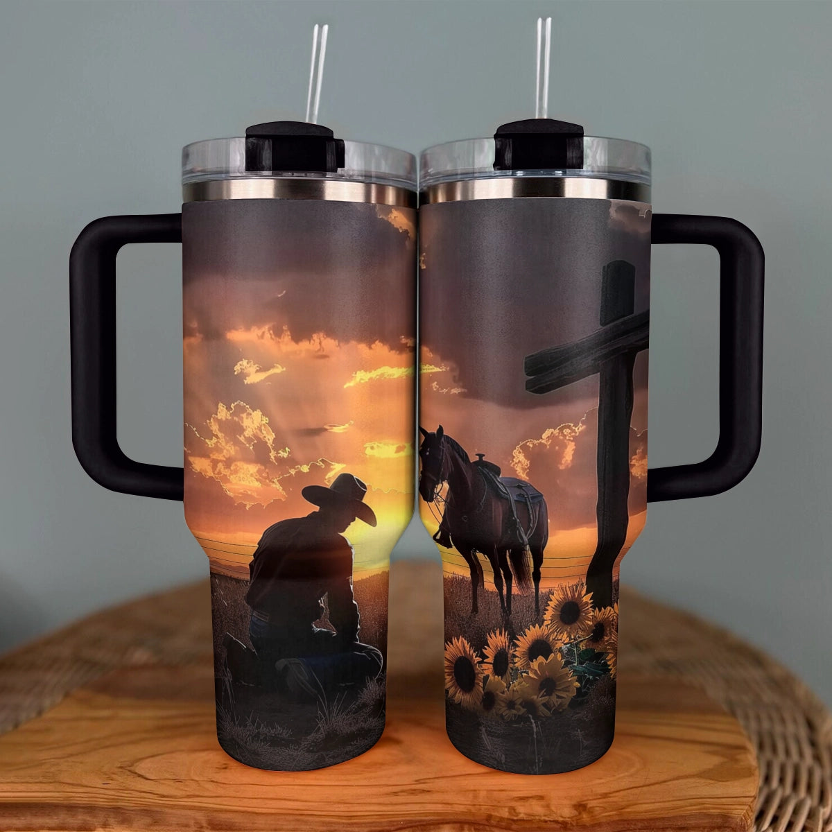 Cheval de cow-boy Shineful Tumbler Faith