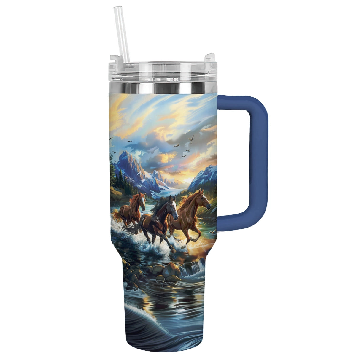 Shineful Tumbler Horse Majestic Journey