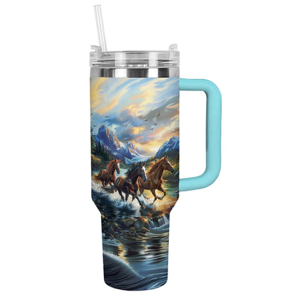 Shineful Tumbler Horse Majestic Journey