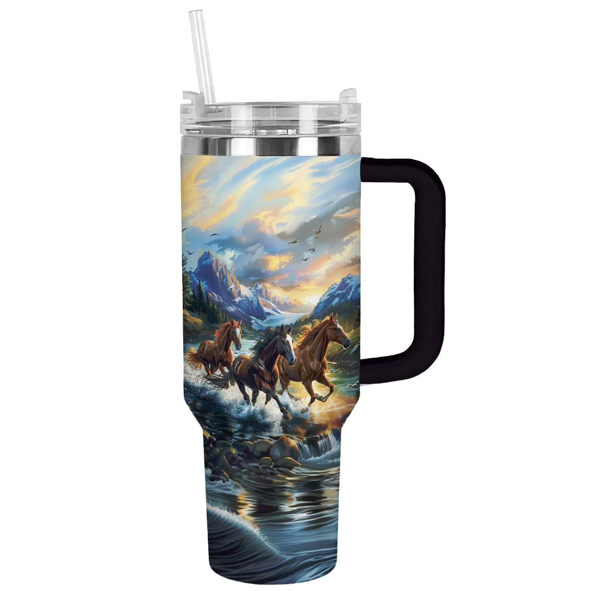 Shineful Tumbler Horse Majestic Journey