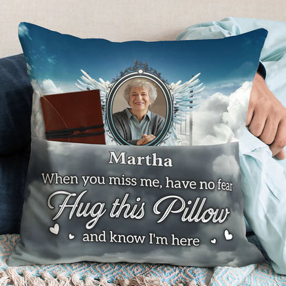 Shineful Pillow Hug This Pillow Personalized Photo Pillow Insert Included