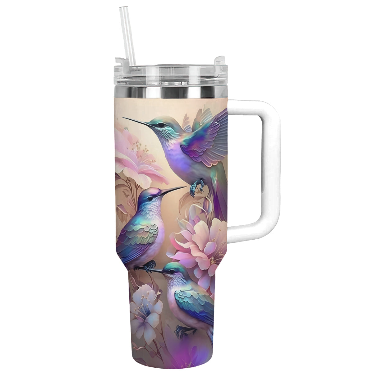 Shineful Tumbler Hummingbird Blosoms