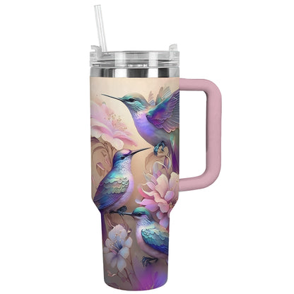 Shineful Tumbler Hummingbird Blosoms