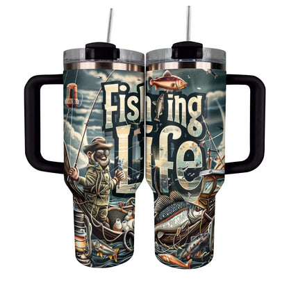 Shineful Tumbler Hunting Fisherman's Paradise