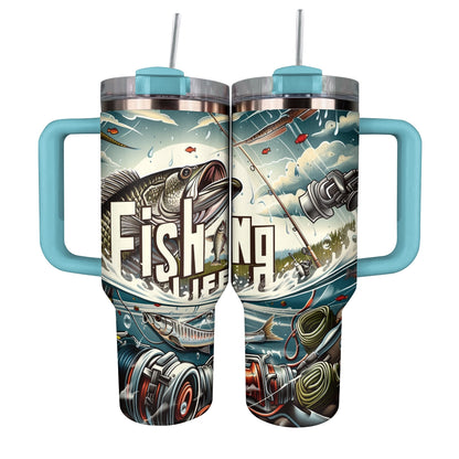 Shineful Tumbler Fishing Life Paradise