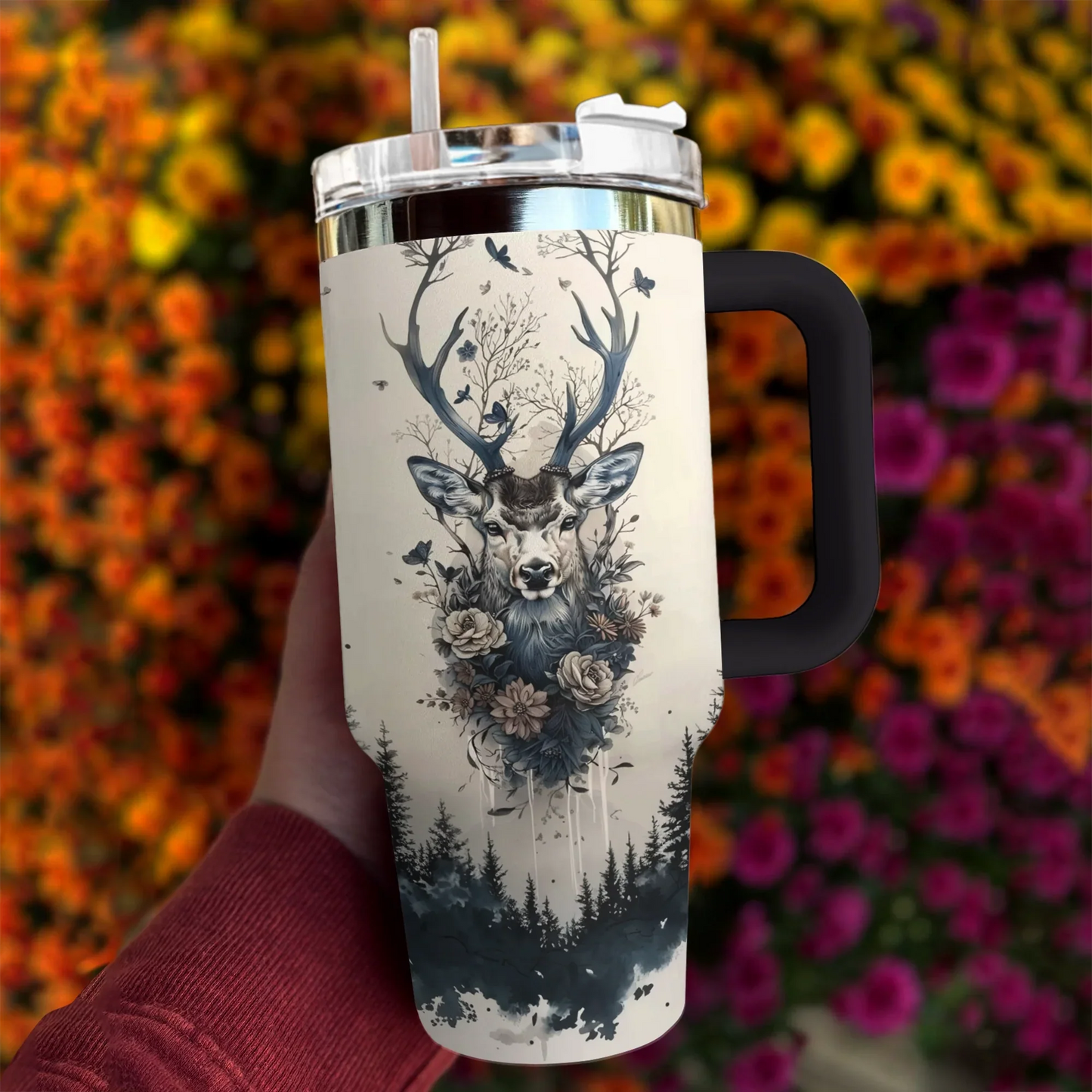 Shineful Tumbler Hunting Deer