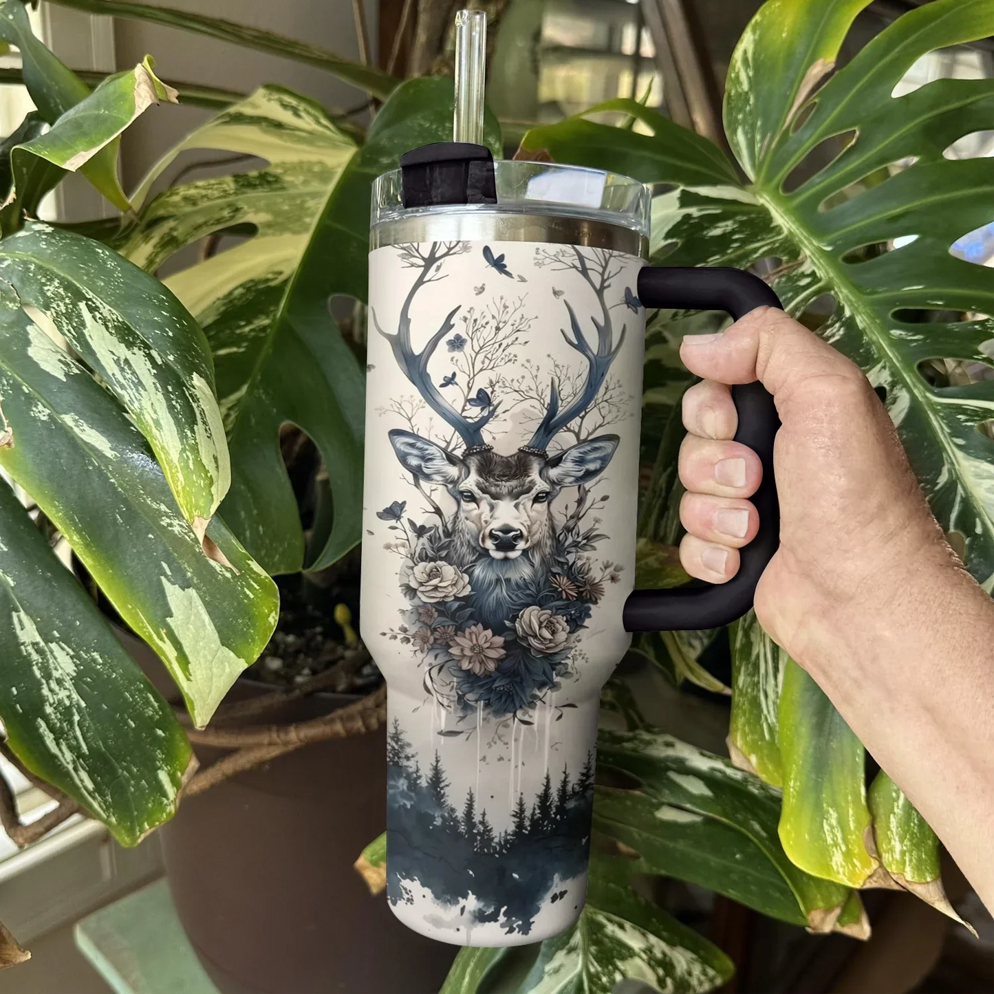 Shineful Tumbler Hunting Deer