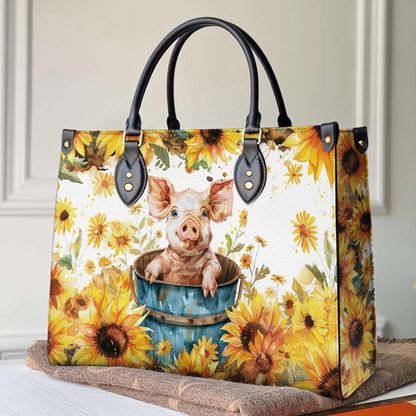 Shineful Leather Bag Sunshine Pig