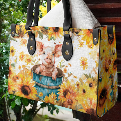 Shineful Leather Bag Sunshine Pig