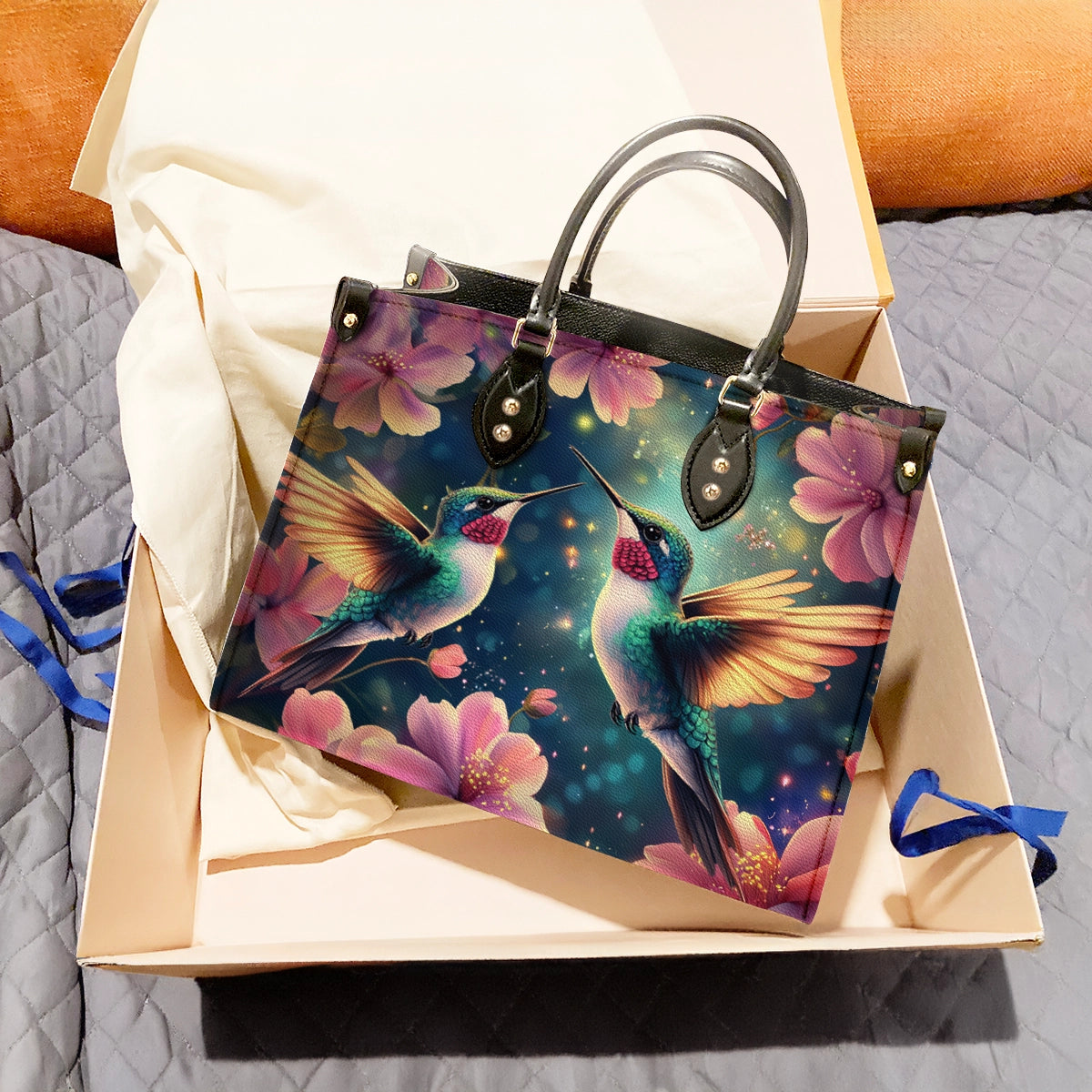 Shineful Leather Bag Hummingbird Serenity