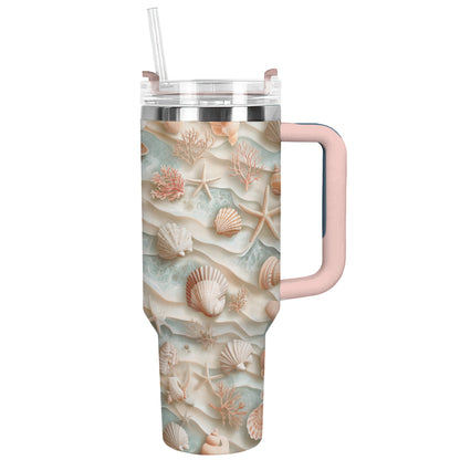 Shineful Tumbler Seashell Paradise