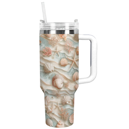 Shineful Tumbler Seashell Paradise