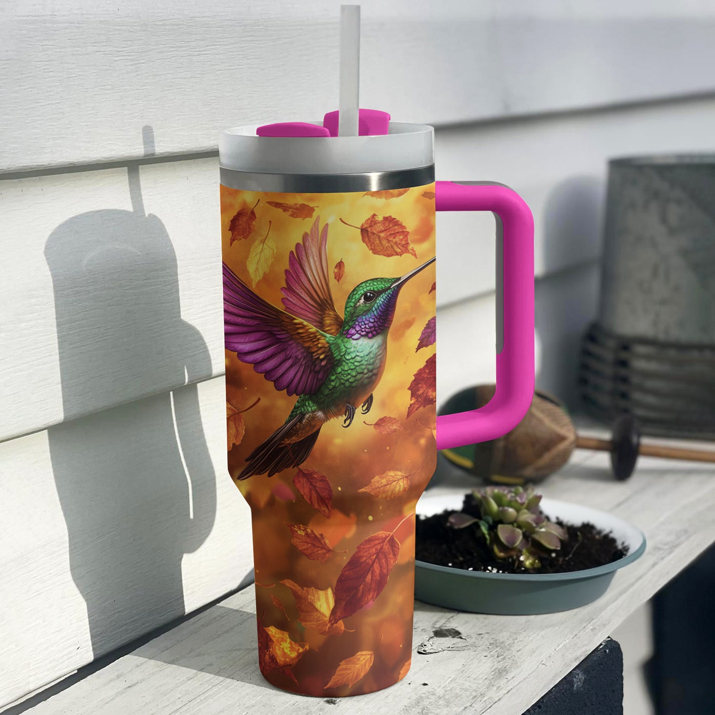 Shineful Tumbler Autumn Flight Hummingbird