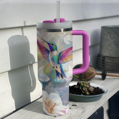 Shineful Tumbler Hummingbird Floral