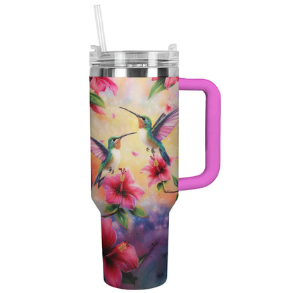 Shineful Tumbler Glitter Hummingbird