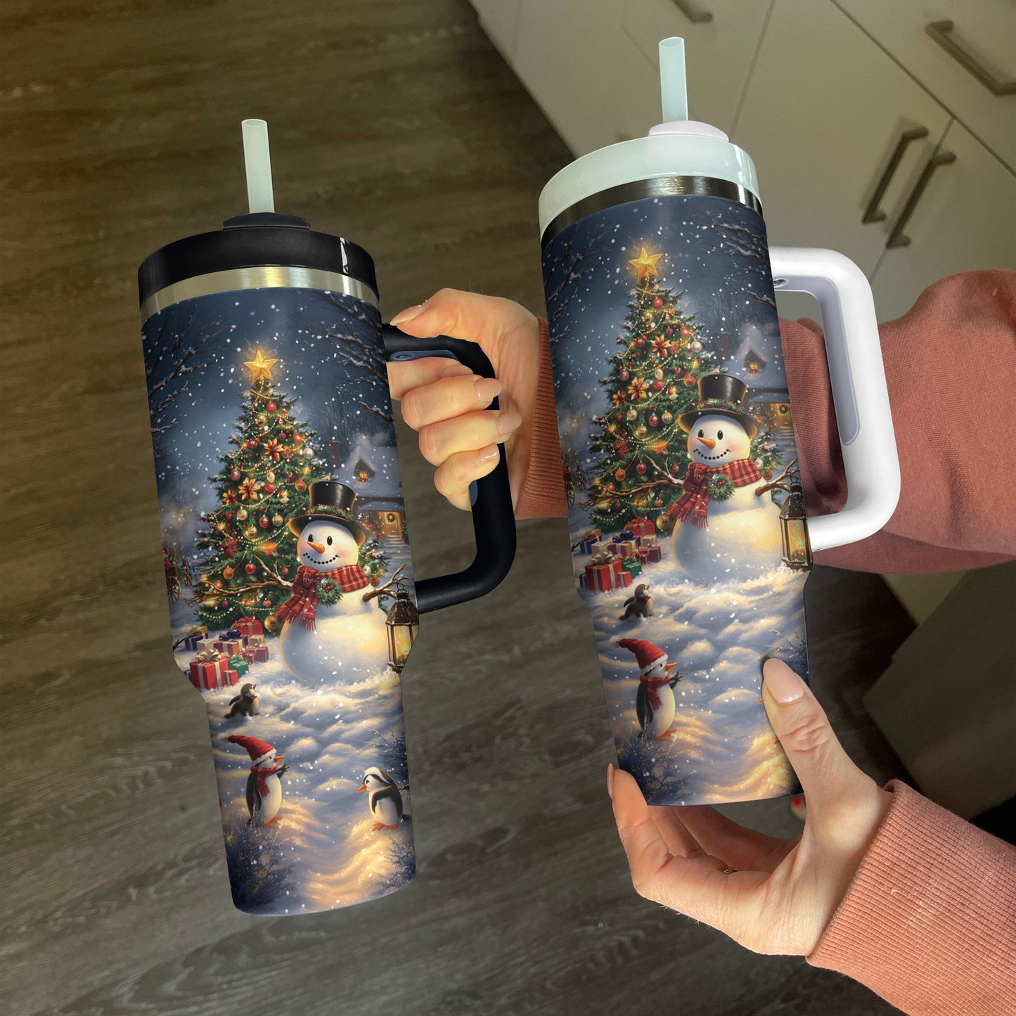 Shineful Tumbler Snowman Christmas