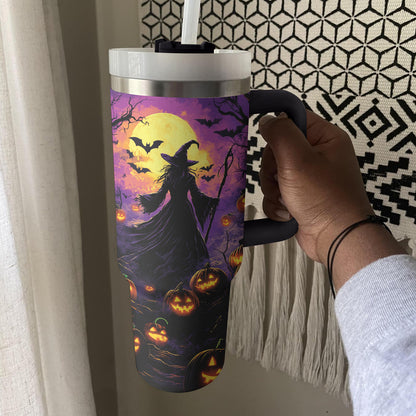 Shineful Tumbler Halloween Witch's Night