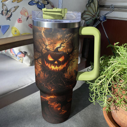 Lanterne Jack-O'-Lantern Shineful Tumbler pour Halloween