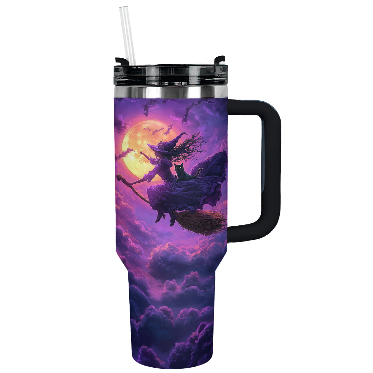 Le vol au clair de lune de la sorcière Shineful Tumbler