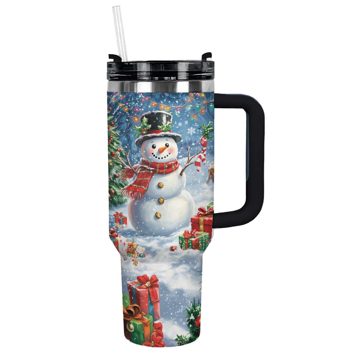 Shineful Tumbler Frosty Snowman Christmas