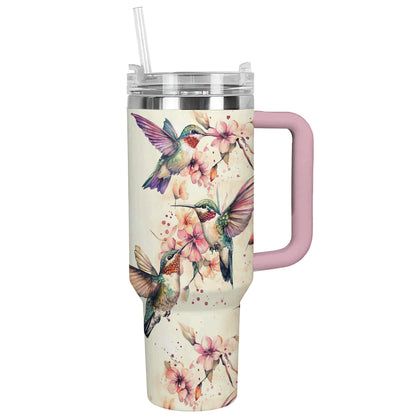 Shineful Tumbler Blossom Hummingbird