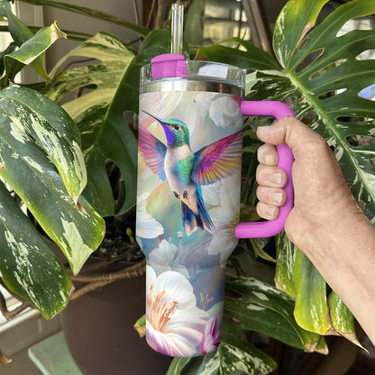 Shineful Tumbler Hummingbird Floral