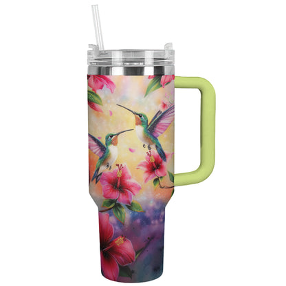 Shineful Tumbler Glitter Hummingbird