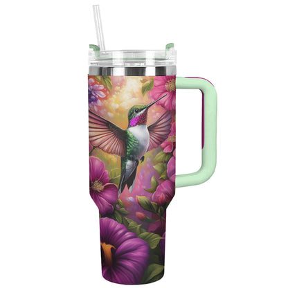 Shineful Tumbler Radiant Hummingbird Blossom