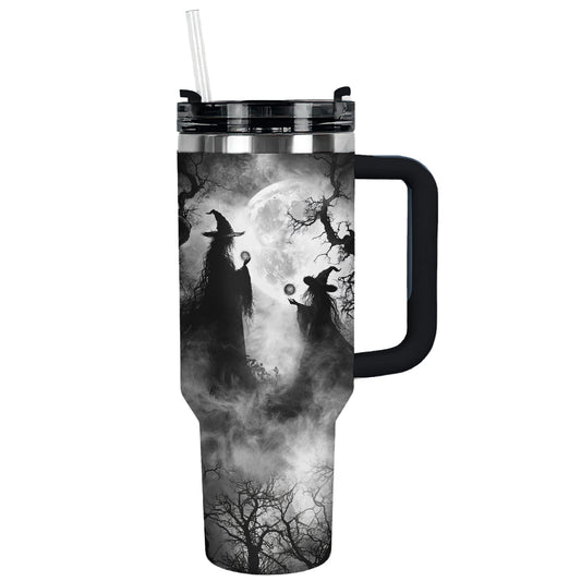 Shineful Tumbler Halloween Mystical Witches Moonlight