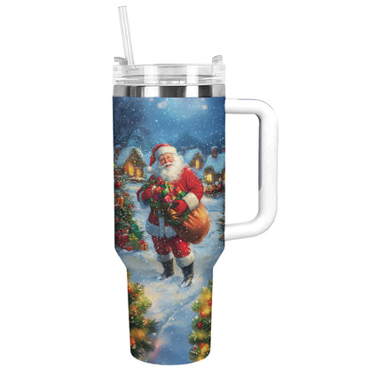 Shineful Tumbler Santa's Holiday