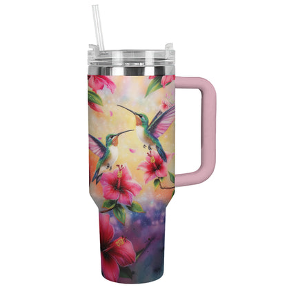 Shineful Tumbler Glitter Hummingbird