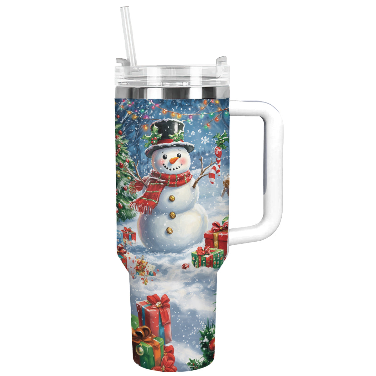 Shineful Tumbler Frosty Snowman Christmas