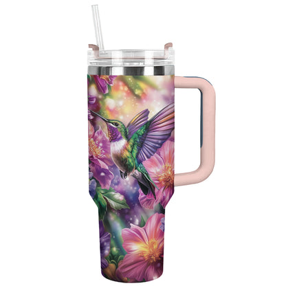 Glänzender Becher „Hummingbird Delight“