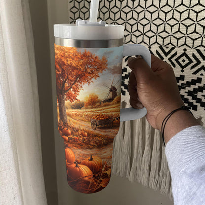 Shineful Tumbler Pumpkin Harvest