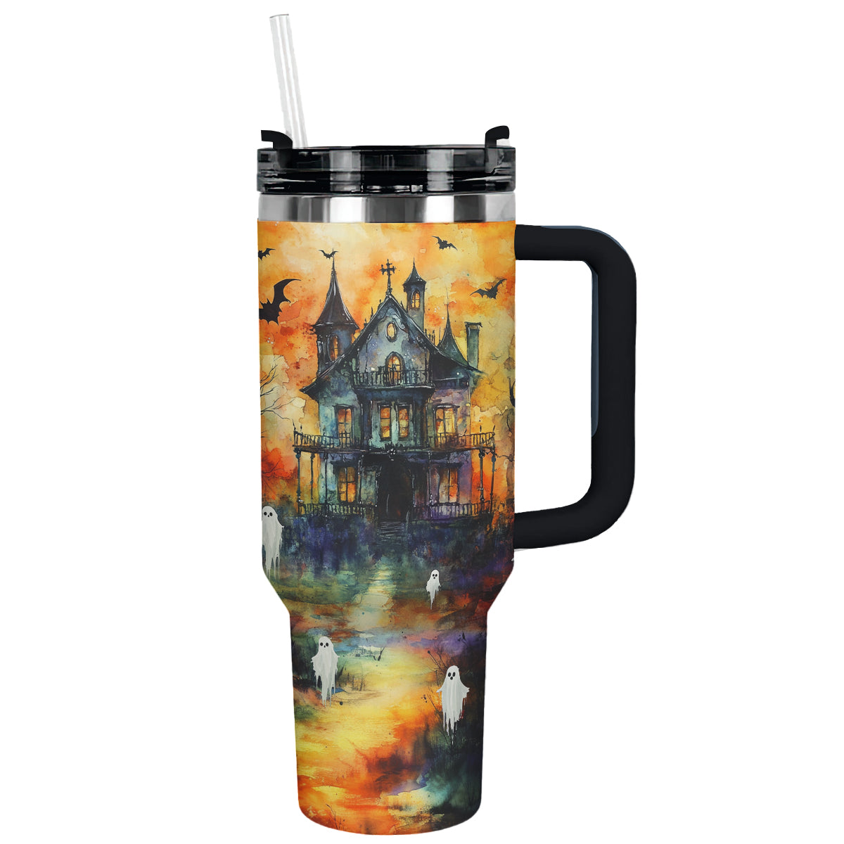 Shineful Tumbler Halloween Haunted Mansion