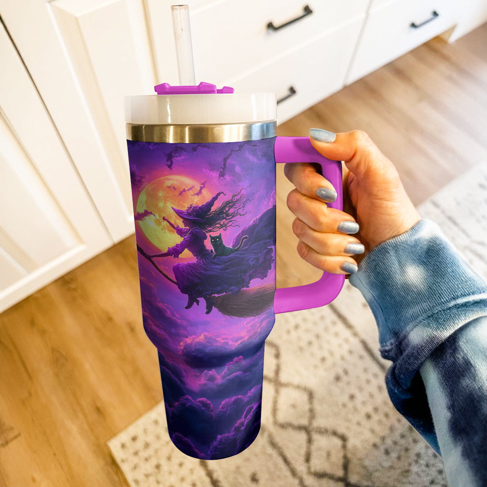 Le vol au clair de lune de la sorcière Shineful Tumbler