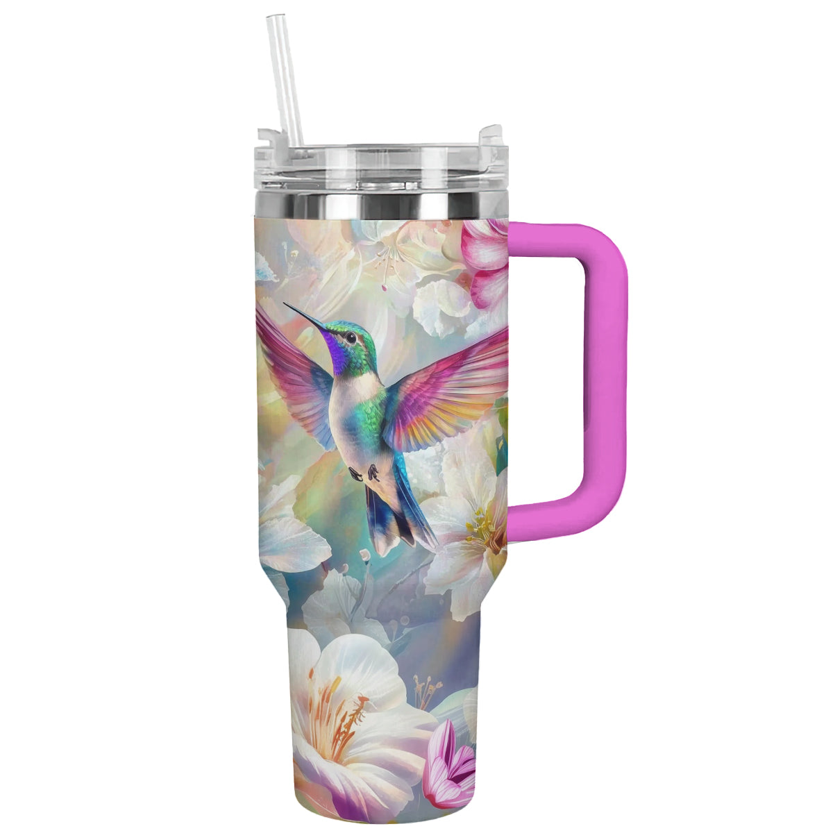 Shineful Tumbler Hummingbird Floral