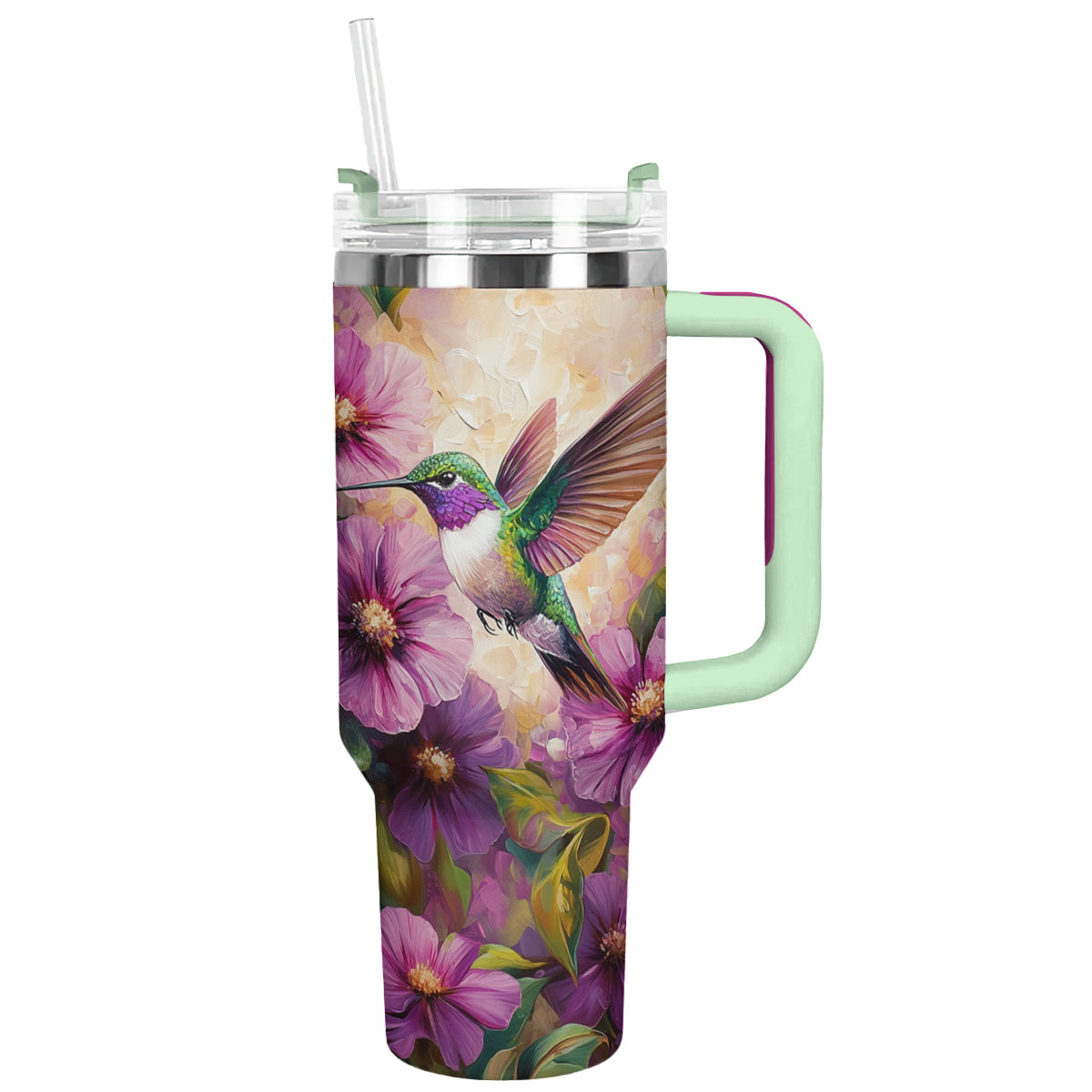 Shineful Tumbler Hummingbird Floral