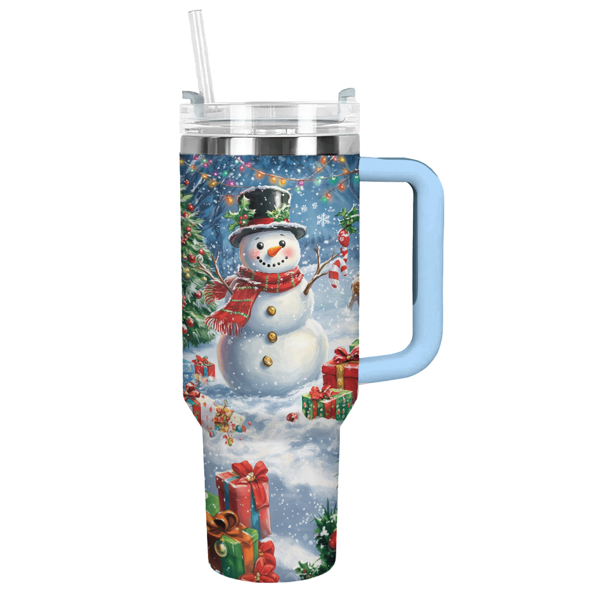 Shineful Tumbler Frosty Snowman Christmas