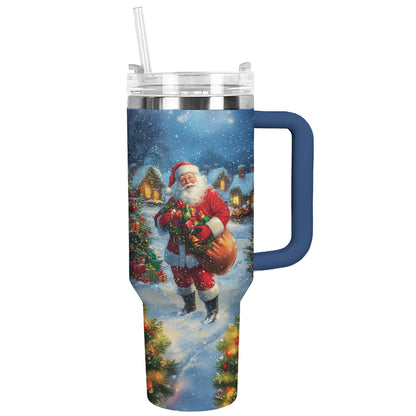 Shineful Tumbler Santa's Holiday