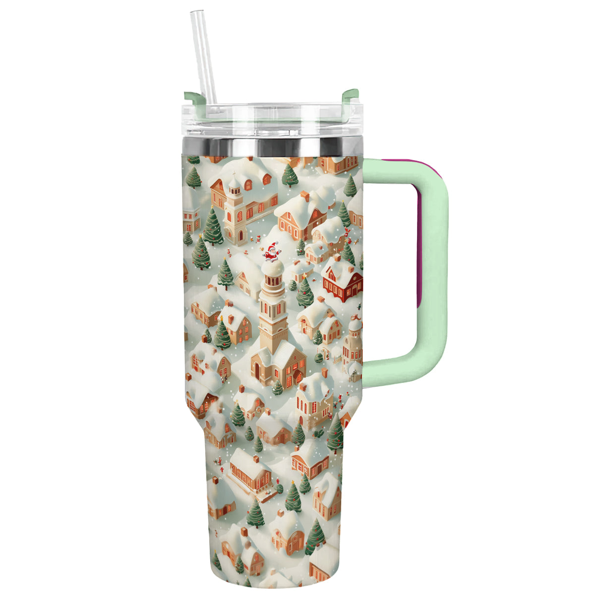 Village des merveilles hivernales Shineful Tumbler