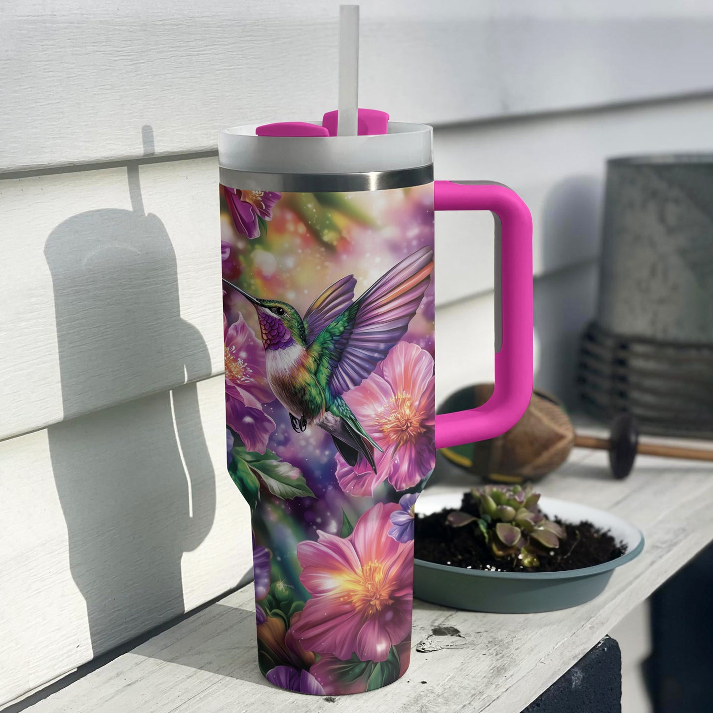 Shineful Tumbler Hummingbird Delight