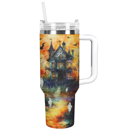 Shineful Tumbler Halloween Haunted Mansion