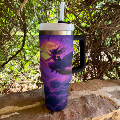 Le vol au clair de lune de la sorcière Shineful Tumbler