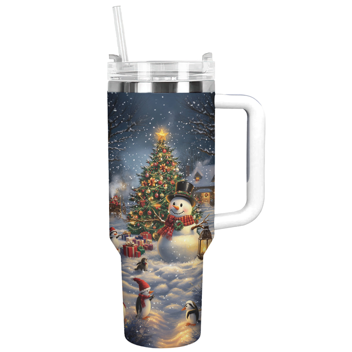 Shineful Tumbler Snowman Christmas