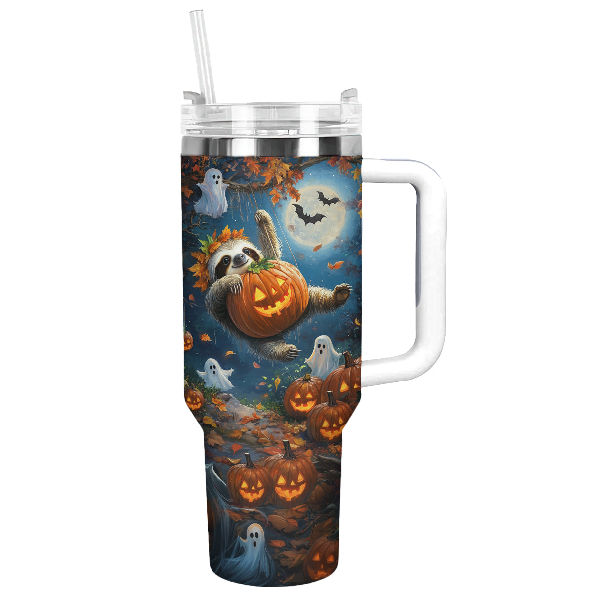 Shineful Tumbler Halloween Sloth