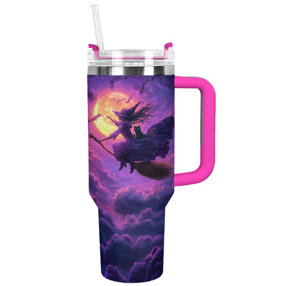 Le vol au clair de lune de la sorcière Shineful Tumbler