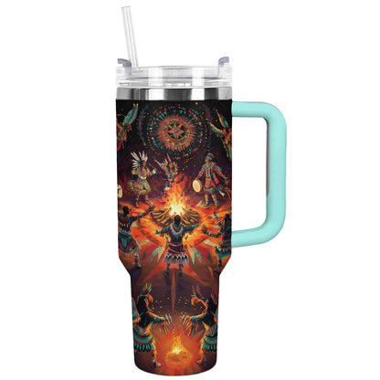 Shineful Tumbler Tribal Dance