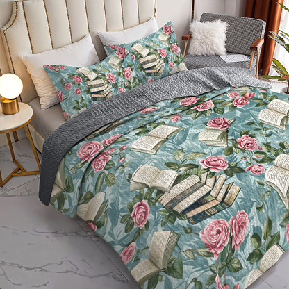 Shineful All Season Quilt 3-Piece Set Rose & Prose