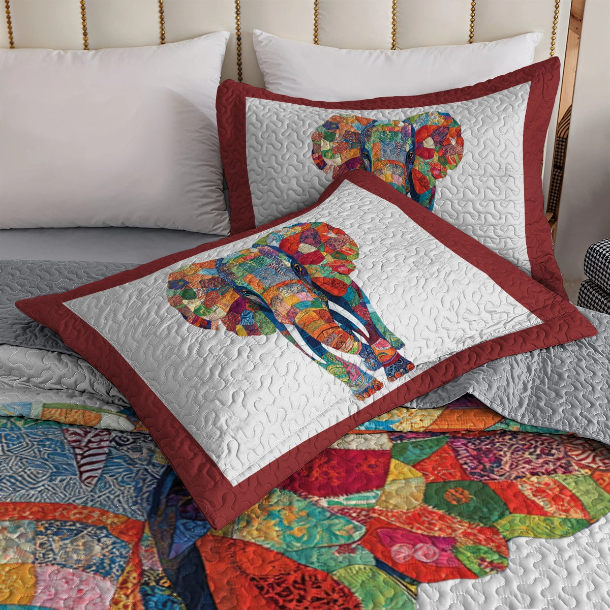 Shineful All Season Quilt 3-Piece Set - Elephant Dreams